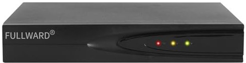 FULLWARD 16CH NVR Recorder for CCTV Security System, Compatible with 16×5MP/4MP/3MP/1080p IP Cameras, Supports 18TB HDD 24/7 Recording (HDD Not Included)