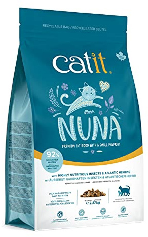 Catit Nuna Pienso Proteína Insecto y Arenque, 2.27 Kg