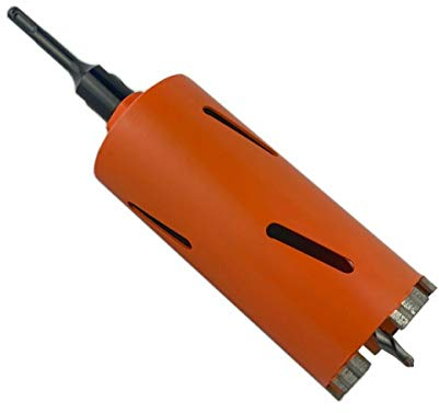 Weischer® - Diamantbohrkrone Kernbohrkrone mit SDS-Plus Aufnahme Ø 26 mm | 180 mm Nutztiefe | Dosenbohrer für Beton, Mauerwerk, Ziegel | M22-Gewinde | langlebig & präzise | Bohrkrone