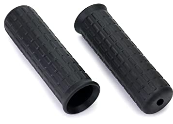 QWORK® 2 pezzi maniglie per carriola | antiscivolo | Diametro interno 30 mm | Lunghezza 12 cm