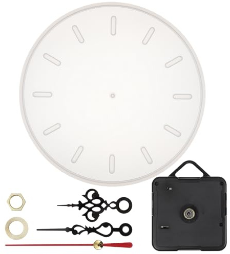 1 lot de moules en silicone époxy avec de montre - Pièces de rechange - Pour horloge murale 3D - Moules en silicone - Moules en résine pour horloge murale DIY - Décoration
