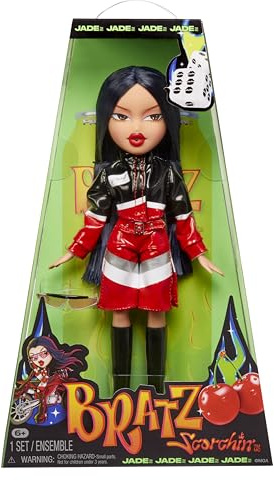 Bratz Scorchin' Jade - Enthält 1 Modepuppe, mit Outfit und Accessoires, Motorsport-Inspirierte Puppen, Niedliches Spielzeug für Mädchen