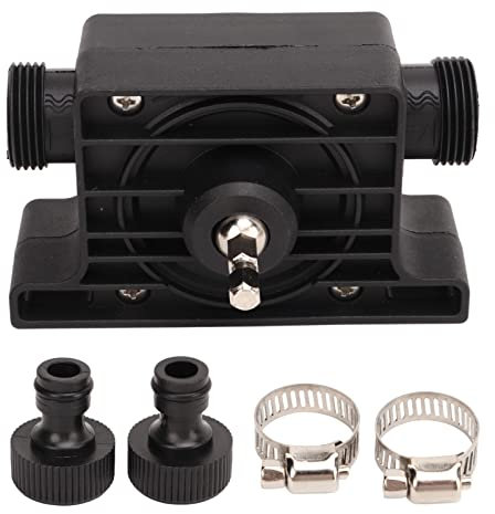 Elektrisk Borrpump, Självprimning Transfer Pump Clean Water Pumping, Bärbar med 2 M Urladdningslyftning, Teknisk Plast, för Handfat, Akvarium, Poolskimmer
