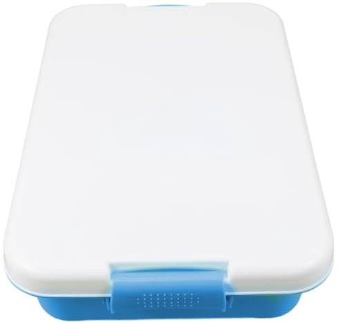 OFFSCH Portable Sand Tray with Lid Large Capacity Outdoor Sandbox Storage Box Lightweight Wear Resistant Plastic for Craft Supplies Break Resistant Design