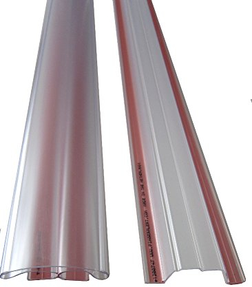 Fingerschutz Finger Alert 110° Set 150 cm transp. Fingerschutzprofil Klemmschutz