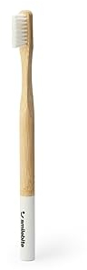 Smilebite Zahnbürste Aus Bambus Bambus-Zahnbürsten Mit Nylon-Borsten in Weiß Vegan Plastikfreie Bambuszahnbürsten Für Erwachsene Zahnpflege Zahnputz