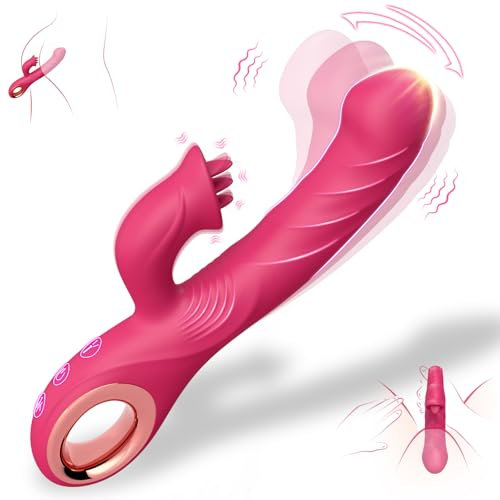 Dildo Vibrator Frauen Sex Toys - Vibration für Frauen Klitoris Sex Spielzeug für die Frau mit 10 Vibrations- und Wackelmodi Sex Spielzeug für die Paare Vibrators Sexspielzeug für Frauen Solo Sextoy