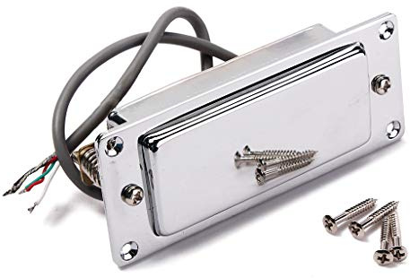 RuiJOTWAT Mini Humbucker Chrome (4-ledartråd