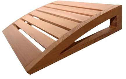 Poggiatesta per sauna 1 poggiatesta in legno for sauna, bagno, doccia, supporto for la testa da interno