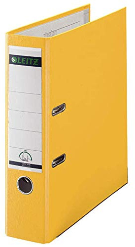 LEITZ Ordner A4 Plastic breit gelb PP 180°