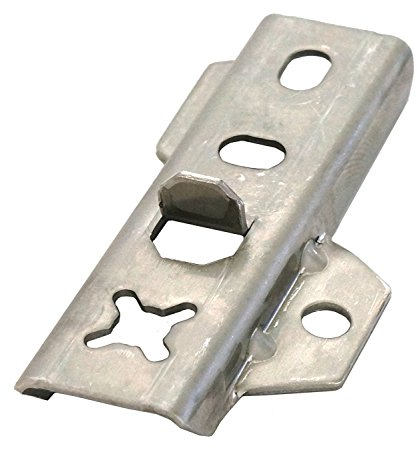 DILA 2 / 22 mm Universal Terrassenverbinder-Set | Edelstahl | Terrassenbefestigung (200)