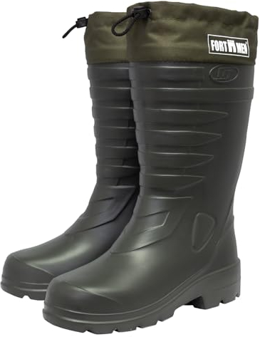Federleichte Herren Anglerstiefel Gr 47 Thermo EVA Gummistiefel Gr 42-47 Warm gefütterte Arbeitsstiefel
