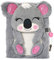 PinkSheep Koala Tagebuch mit Schloss und Schlüsseln, Plüsch Koala Journal Notizbuch für Kinder, 160 Seiten geheimes Schloss Tagebuch zum Schreiben und Zeichnen, Koala Geschenke für Mädchen