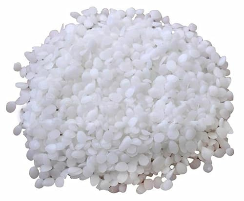 Bivaxpellets 500 G av REMI TOOLS LTD, ljusvax för att göra ljus och tvåltillbehör, vita binvax för gör-det-själv-ljus, kropp, ansikte, hårvård, gör-det-själv-krämer, läppbalsam