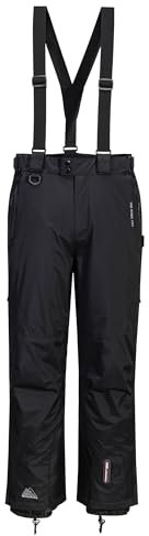Cox Swain Herren Ski-/Snowboardhose Zermatt 2 - mit RECCO Lawinenreflektor - 15.000mm Wassersäule! - Black Gr. XXXL