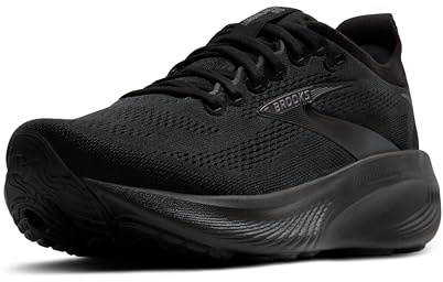 Brooks Men’s Adrenaline GTS 25 Supportive Running & Walking Shoe - Black/Black/Ebony - 11 Medium