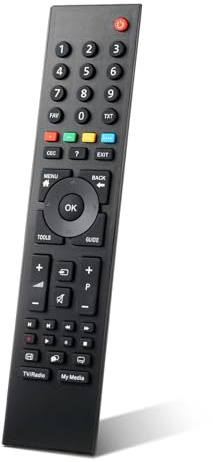 PNGOS Ersättning Grundig Fjärrkontroll, Universell Fjärrkontroll, Kompatibel Med Grundig Smart TV (Ingen Installation Krävs)