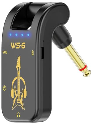 ROYJJ Sound Effects Guitar Amplifier Pickup Effects Device and Metal for Clear Rich Tone and Various Music Styles