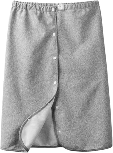 estido ajustable para evitar fugas Protectores de cama for incontinencia con falda, multicolor, varios tamaños(Grey-button,M)