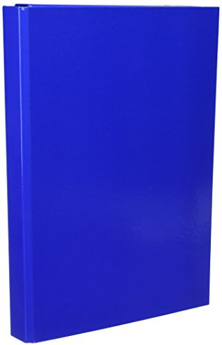Pagna häftbox Basic Colors A4 3 innerfickor, med gummikäng, mellanblå