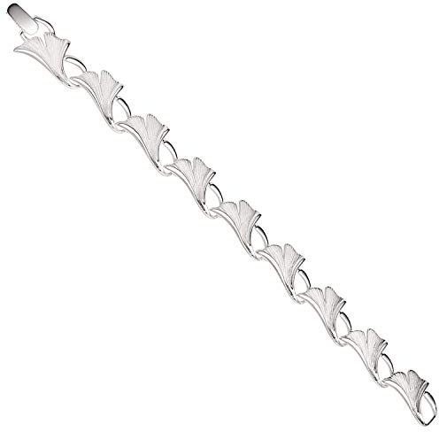 Jobo Damen-Armband Ginkgo aus 925 Sterling Silber 19 cm