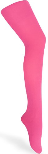 Merry Style Collants Fins pour Filles - Collants pour Enfants Vêtements de Ballet pour Filles en Microfibre 60 DEN WLSS001 (Fuchsia 116-122)