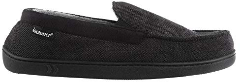 Indoor/Outdoor Slip-on Diamond Corduroy Moccasin with Memory Foam Comfort