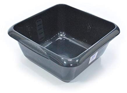 TML Square Washing UP Bowl 5L - Graphite 30 x 30cm