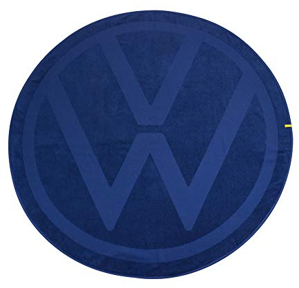 Volkswagen 5H0084500 Badetuch rund Handtuch Strandtuch Logo