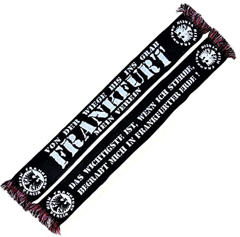 Generisch Frankfurt Schal (weicher Strickschal) VON DER WIEGE BIS INS GRAB