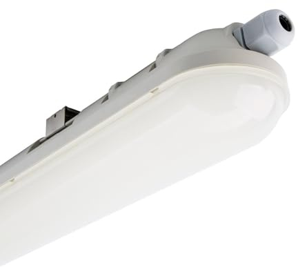 LEDKIA LIGHTING LED Feuchtraumleuchte 150cm 48W IP65 Verbindbar 4500K Neutralweiß