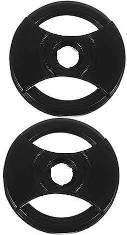 Veemoon 2stücke Teilig Runder Plattenspieler-Adapter Vinyl Kompatibel Gleichmäßige Gewichtsverteilung Schutz Für Tonarm Einfache DIY-Installation Robust Langlebig Zubehör Für Schallplatten