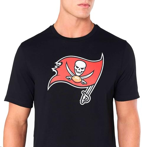 New Era Tampa Bay Buccaneers NFL Team Logo Schwarz T-Shirt - XXL
