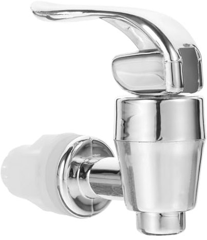 Grifo Reutilizable de Repuesto para Bebidas, Plata, Abs y Silicona