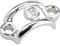 Magura Aluminium Klemmschelle, Chrom, 1 Stück