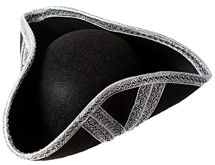 Widmann 01882 tredelad mössa av filt, unisex – vuxna, svart, en storlek