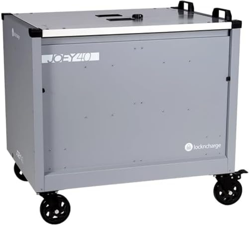 LocknCharge Joey 40 Grey Multimedia cart