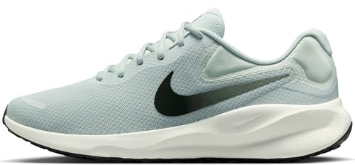 Nike Revolution 7 Straßenlaufschuh für Herren, Light Silver/Sequoia-Light Army, FB2207-011, 49.5 EU (15 US)