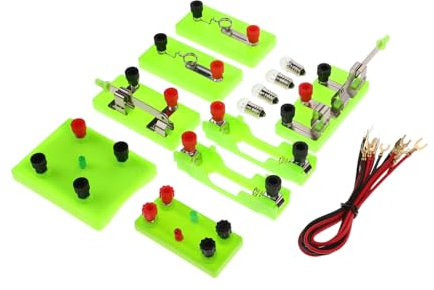 Warmhm Kit Esperimenti Elettrici Per Per Insegnamento Stem e Attività Pratiche Scuola Per Studenti e Superiori