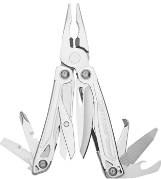 LEATHERMAN, Wingman Multitool with Spring-Action Pliers and Scissors, Stainless Steel