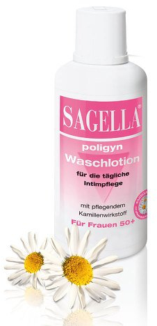 SAGELLA poligyn Intimwaschlotion für Frauen 50+ 100 ml