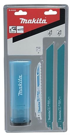 Pack de lames de scie sabre 228 mm pour métal (6 pcs) - MAKITA B-44448