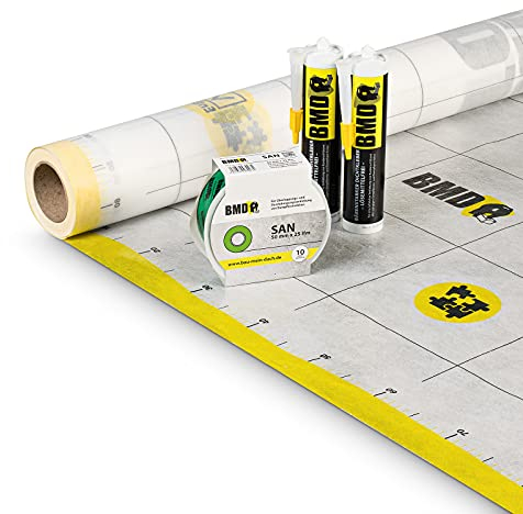 30m² Set Klebetechnik + DaWaTop Klimamembran UV feuchtevariable Dampfbremse