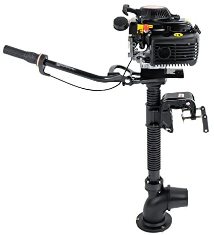 TaNeHaKi Außenborder Motor 4-Takt 55CC 4PS Bootsmotor Aussenbordmotor Benzin Schlauchboot Outboard Motor Benzinmotor Boot Aussenborder Boat Engine Windkühlung CDI 2,9 kW