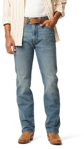 Levi Strauss Signature Gold Men's Western Cowboy Fit Jean, Lone Star, 36W x 29L