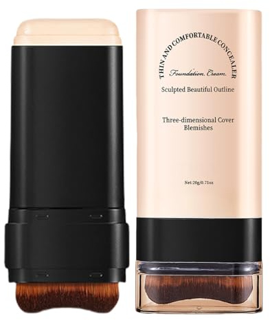 Hud Tint - Color Changing Foundation Stick | Mångsidig konturpinne | Full täckning Foundation Stickk Makeup Lämplig för daglig slitage, smidig finish och långvarig ansiktsmakeup