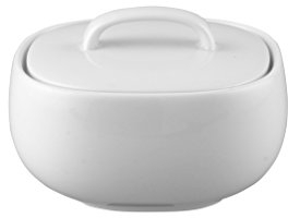 Rosenthal Moon Weiß Zuckerdose 6 Personen