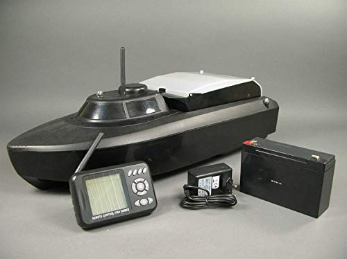 Amewi 26020 Futter-/Köderboot V3 mit Sonar 2,4 GHz/L 61cm / RTR, schwarz