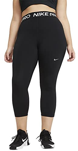 Nike Damen Pro 365 Leggings, Black/White, M EU