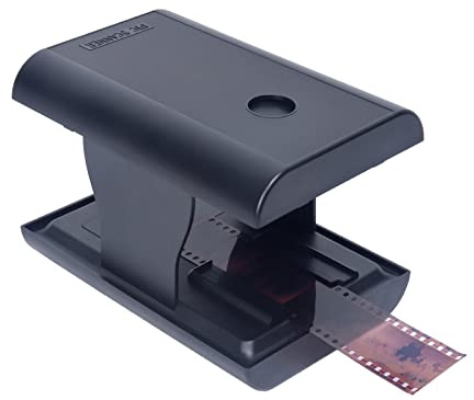 Film Scanner,Folding Scanners with LED Backlight - 35mm/135mm Slide & Scanners Suitable for Smartphone, Support Editing, and Sharing Rianpesn